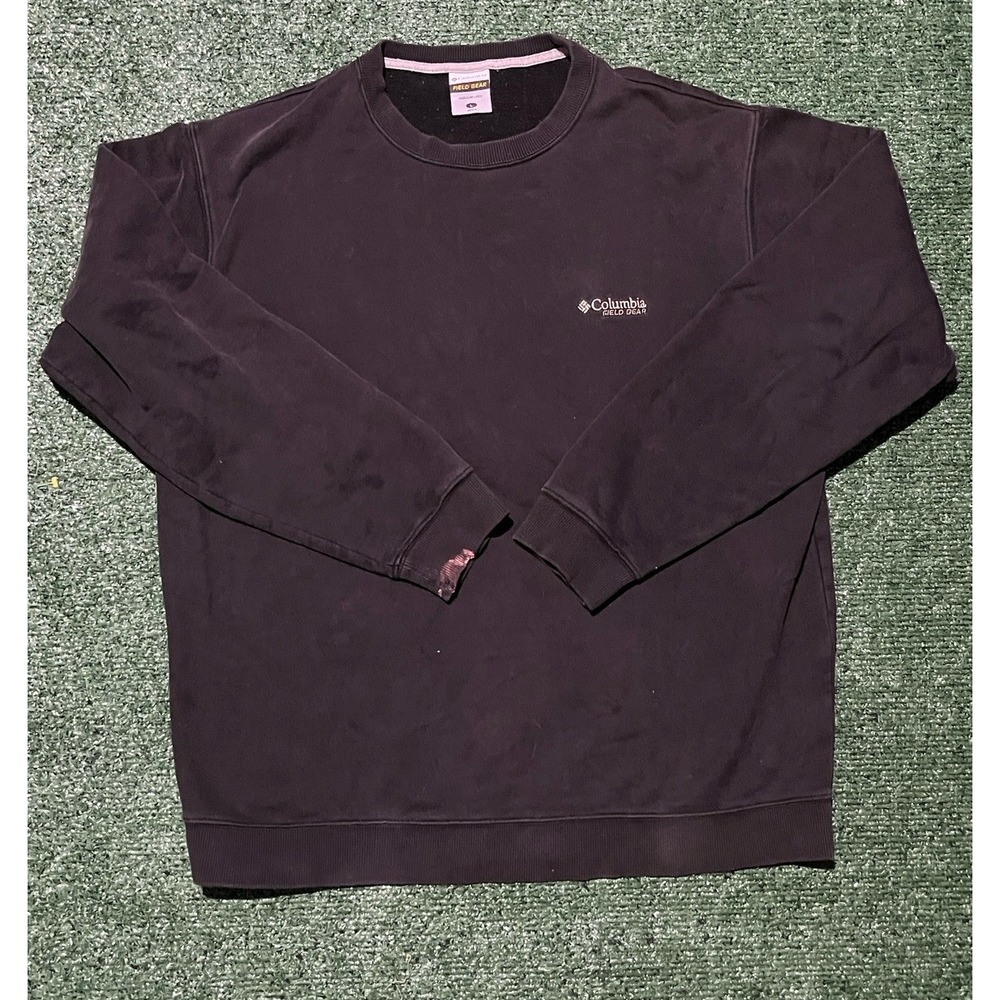 Y2K Columbia Sportswear Embroidered Logo Sweatshirt Hoodie